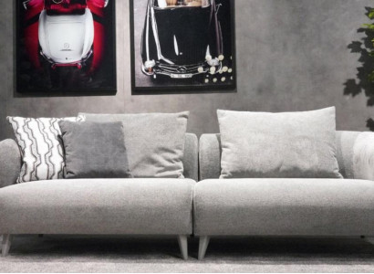 Designer Wohnzimmer set 2tlg. Dreisitzer Sofa Sessel 3+1 Couchen Sofas